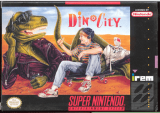 Dino City box art for Super Nintendo